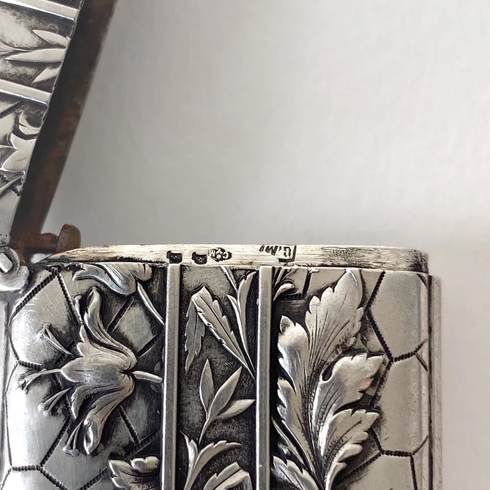 Antique Silver 800 Pyrogen Art Nouveau – Silversmith Charles Murat, 1900s