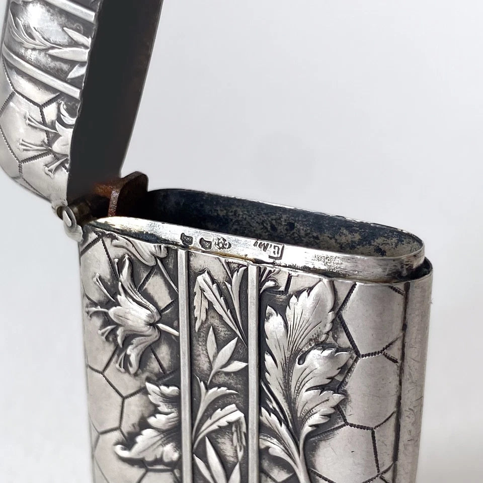 Antique Silver 800 Pyrogen Art Nouveau – Silversmith Charles Murat, 1900s