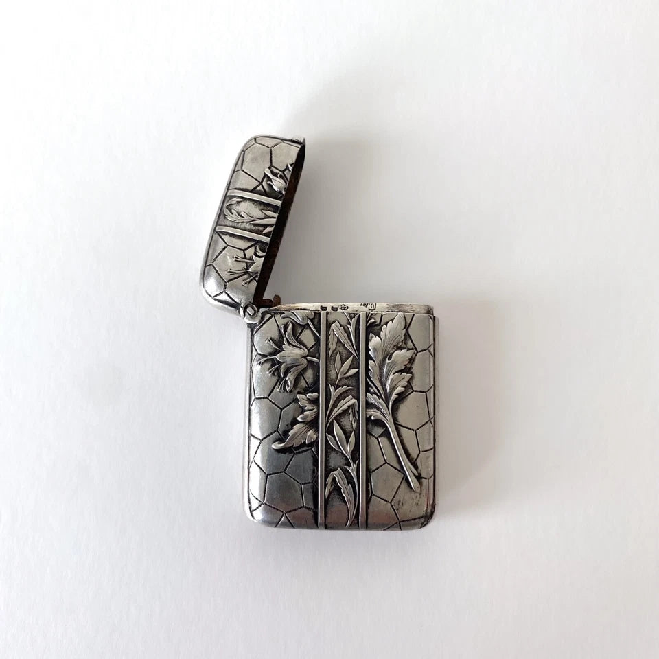 Antique Silver 800 Pyrogen Art Nouveau – Silversmith Charles Murat, 1900s